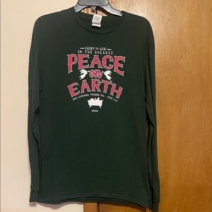 Delta Dark Green Long Sleeve Top